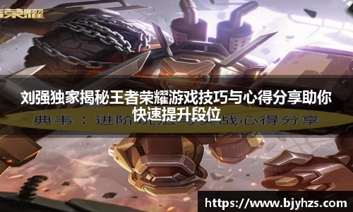 刘强独家揭秘王者荣耀游戏技巧与心得分享助你快速提升段位