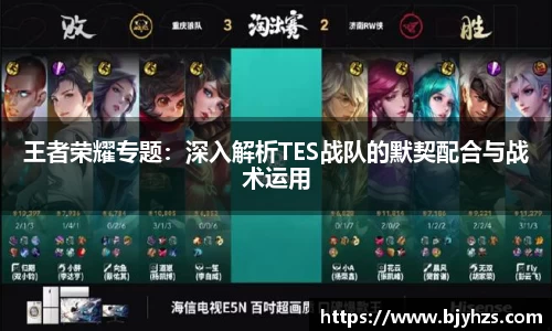 王者荣耀专题：深入解析TES战队的默契配合与战术运用